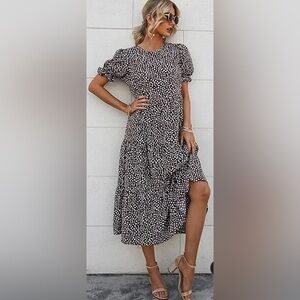 NEW! PRETTYGARDEN Women's Summer Casual Boho Dress size S